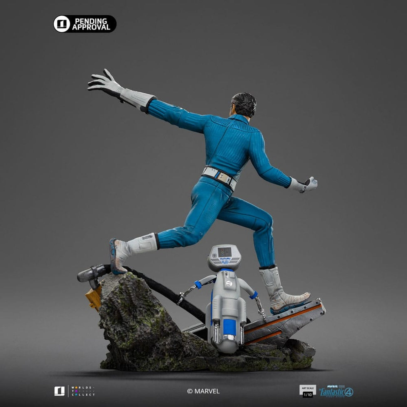 Zdjęcie produktu Fantastic Four Figurka Art Scale 1/10 Mr. Fantastic i H.E.R.B.I.E 26 cm