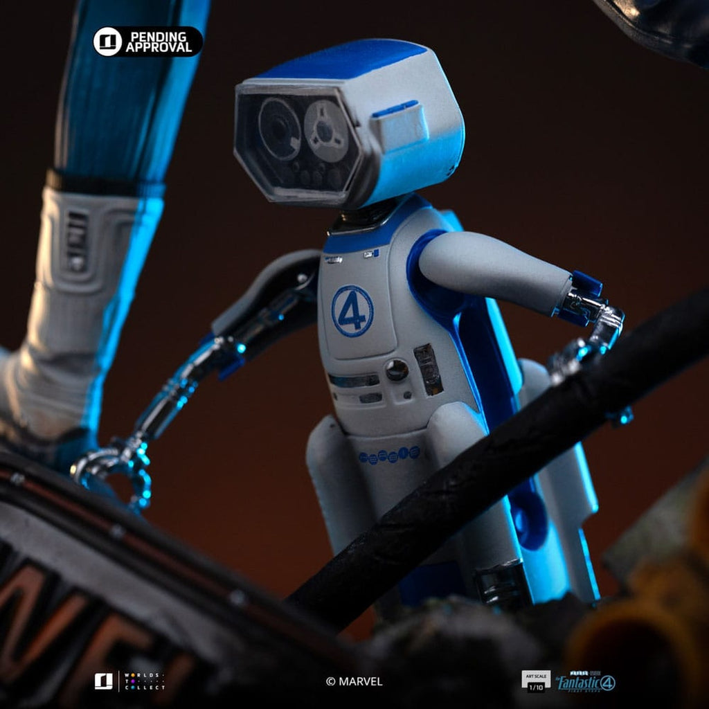 Zdjęcie produktu Fantastic Four Figurka Art Scale 1/10 Mr. Fantastic i H.E.R.B.I.E 26 cm