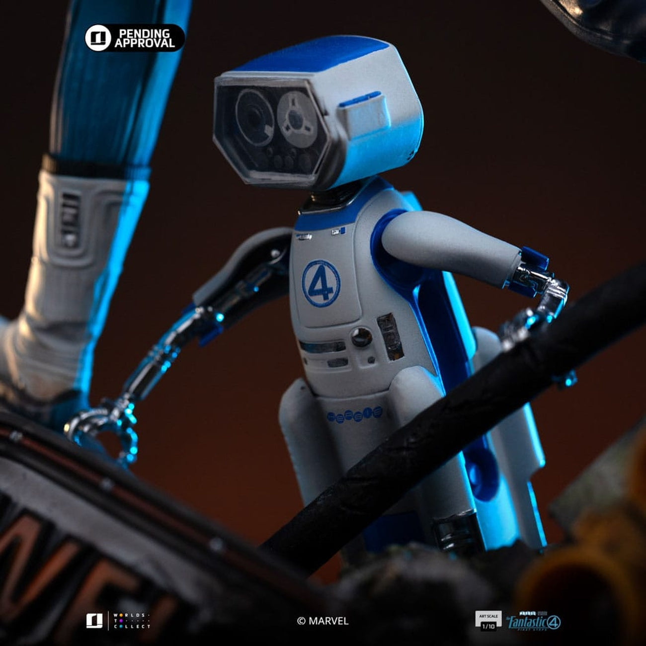 Zdjęcie produktu Fantastic Four Figurka Art Scale 1/10 Mr. Fantastic i H.E.R.B.I.E 26 cm