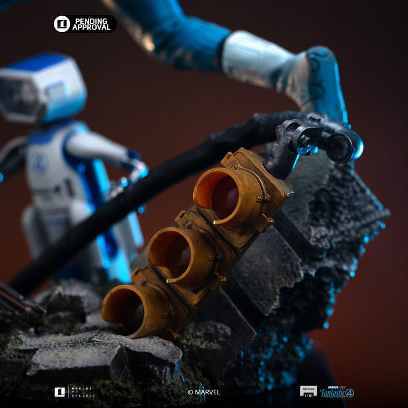Zdjęcie produktu Fantastic Four Figurka Art Scale 1/10 Mr. Fantastic i H.E.R.B.I.E 26 cm