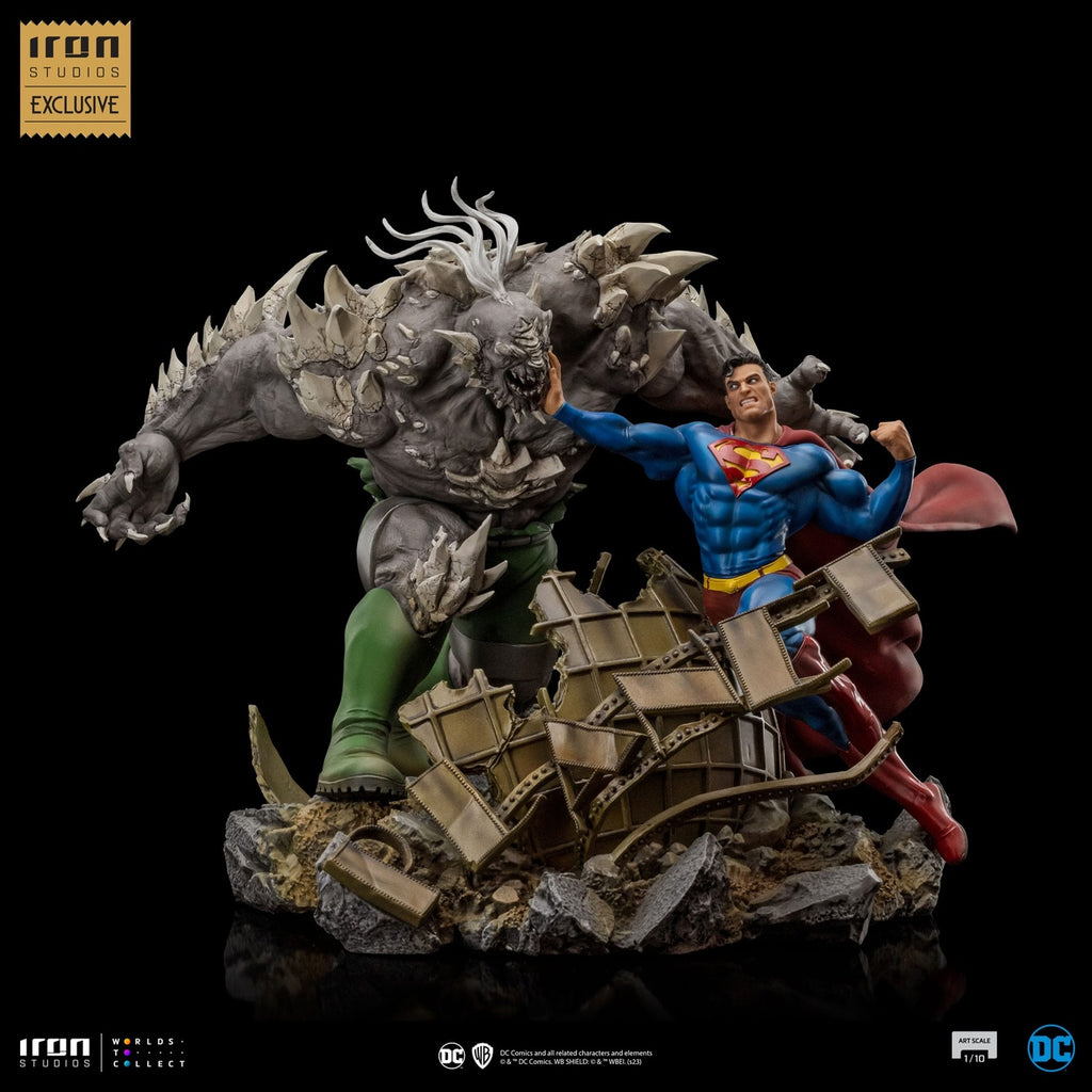 Zdjęcie produktu DC Comics BDS Art Scale Figura 1/10 Superman vs Doomsday heo EU Exclusive 30 cm