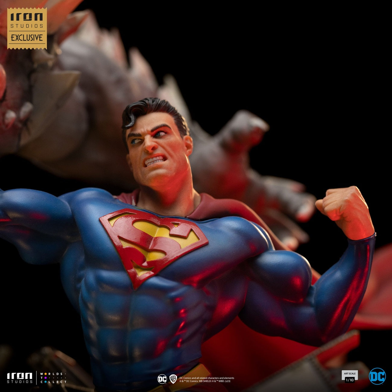 Zdjęcie produktu DC Comics BDS Art Scale Figura 1/10 Superman vs Doomsday heo EU Exclusive 30 cm
