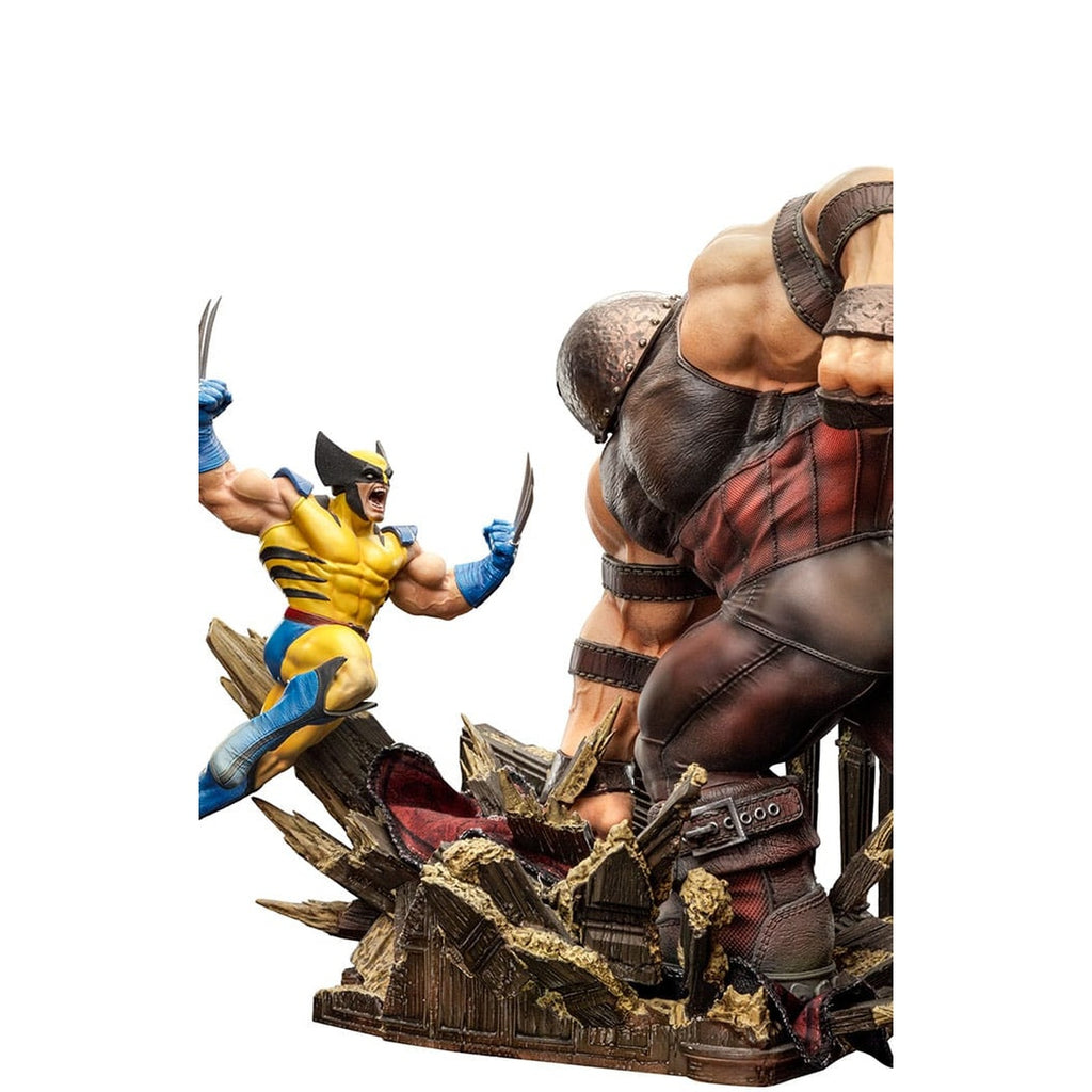 Zdjęcie produktu Marvel BDS Art Scale Figura 1/10 Wolverine vs Juggernaut heo EU Exclusive 30 cm