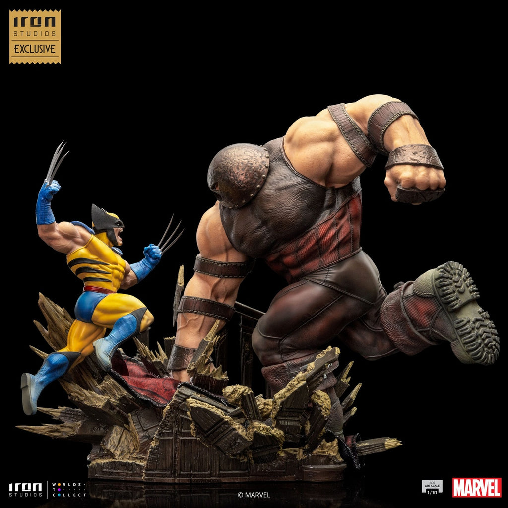 Zdjęcie produktu Marvel BDS Art Scale Figura 1/10 Wolverine vs Juggernaut heo EU Exclusive 30 cm
