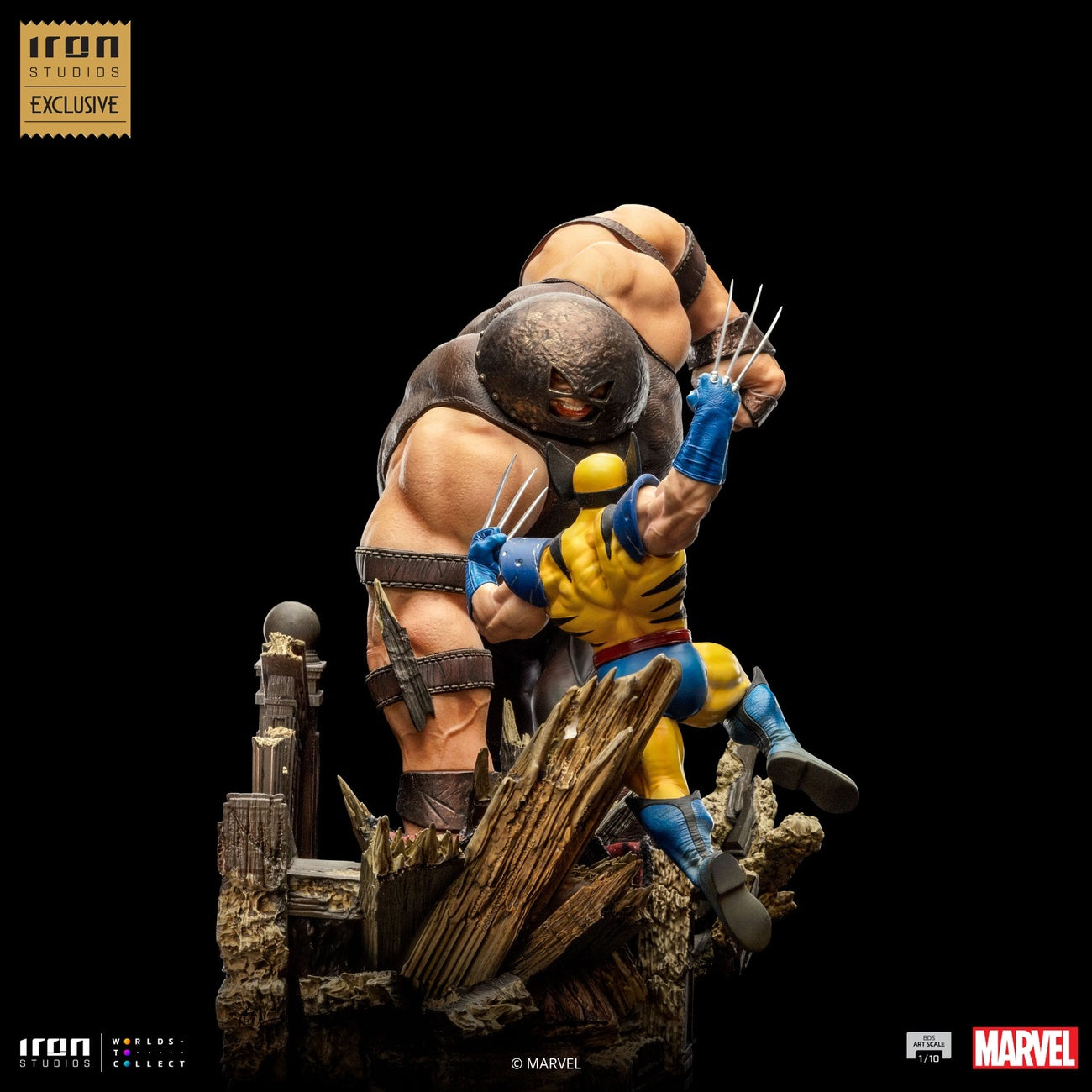 Zdjęcie produktu Marvel BDS Art Scale Figura 1/10 Wolverine vs Juggernaut heo EU Exclusive 30 cm