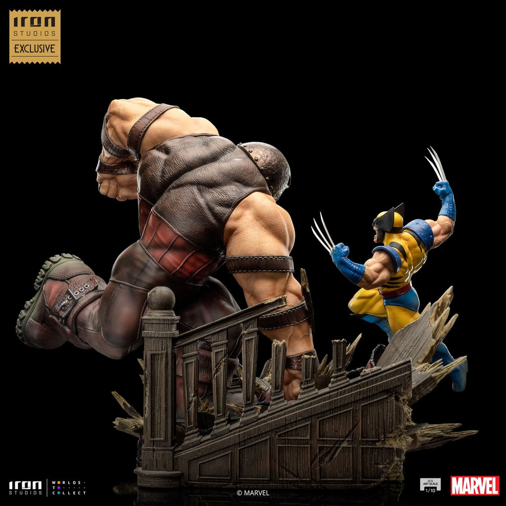 Zdjęcie produktu Marvel BDS Art Scale Figura 1/10 Wolverine vs Juggernaut heo EU Exclusive 30 cm