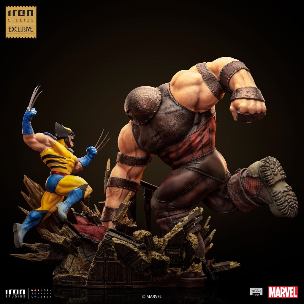 Zdjęcie produktu Marvel BDS Art Scale Figura 1/10 Wolverine vs Juggernaut heo EU Exclusive 30 cm
