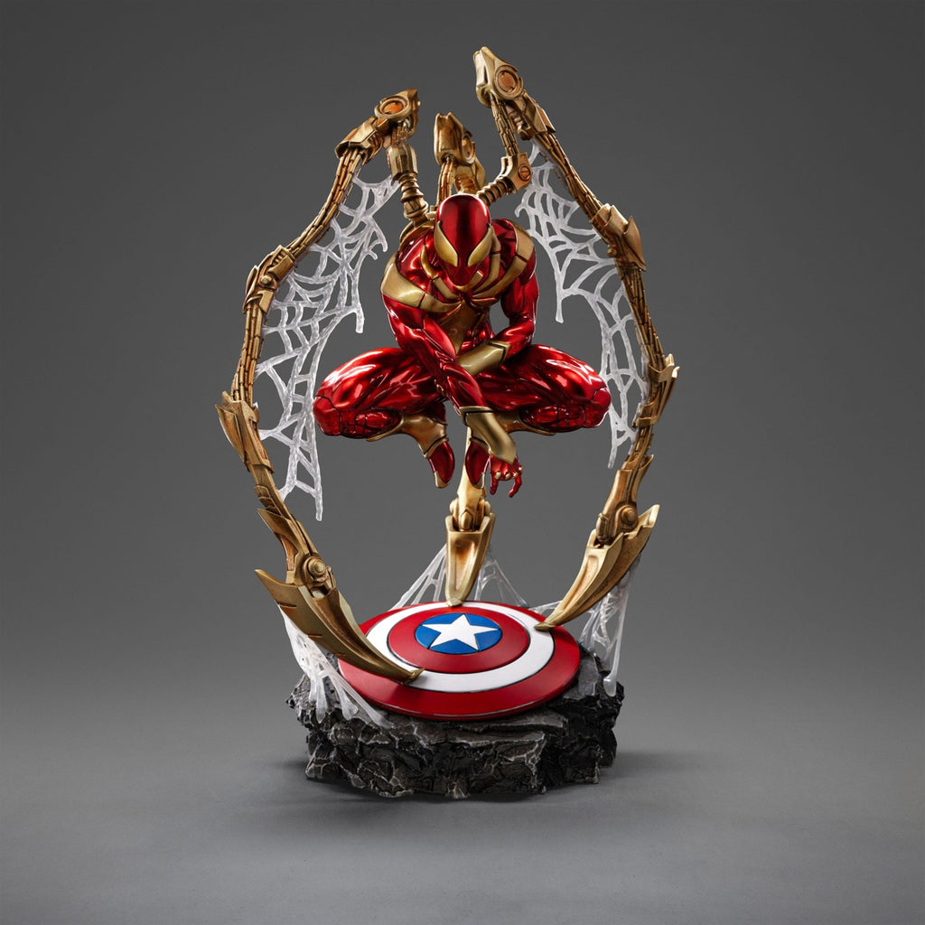 Zdjęcie produktu Marvel Art Scale Deluxe Figura 1/10 Spider-Man Iron Armor Comics (Ekskluzywne wydanie CCXP 2024) 24 cm