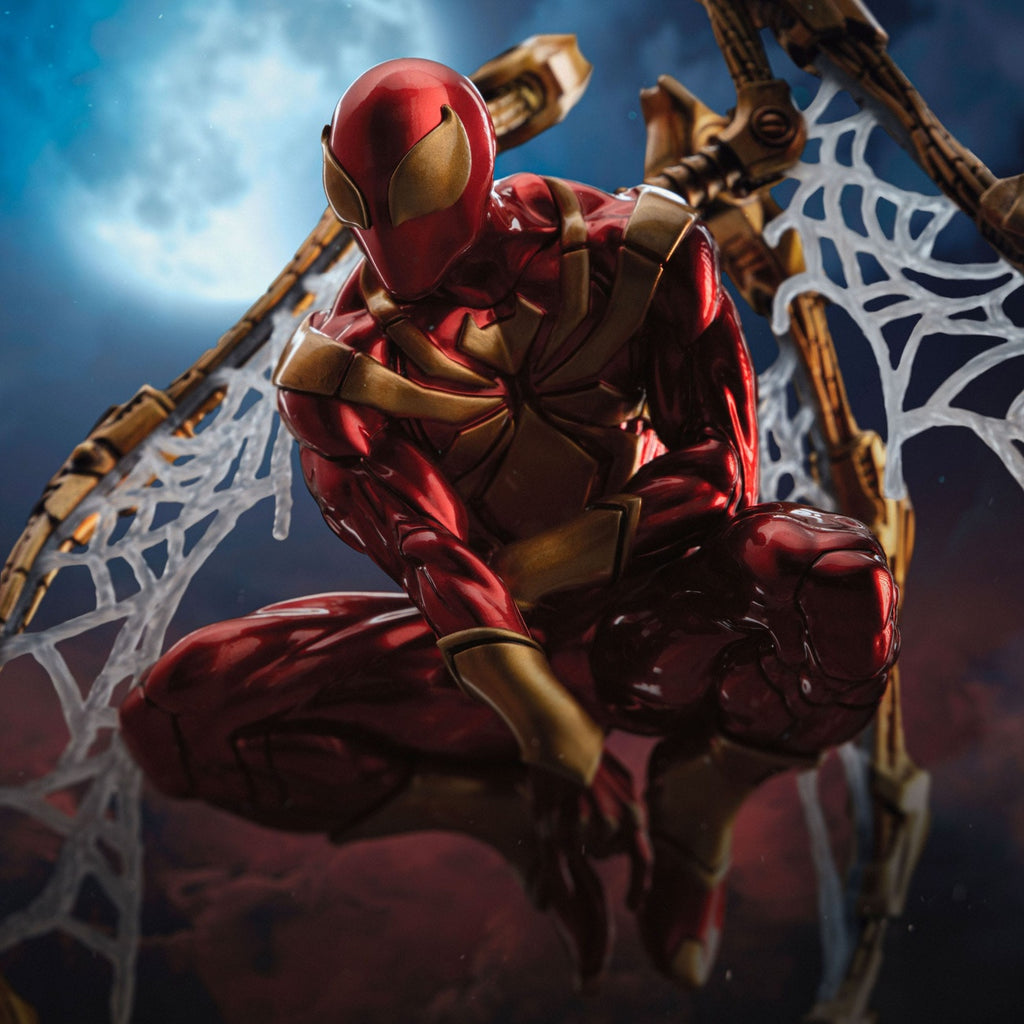 Zdjęcie produktu Marvel Art Scale Deluxe Figura 1/10 Spider-Man Iron Armor Comics (Ekskluzywne wydanie CCXP 2024) 24 cm