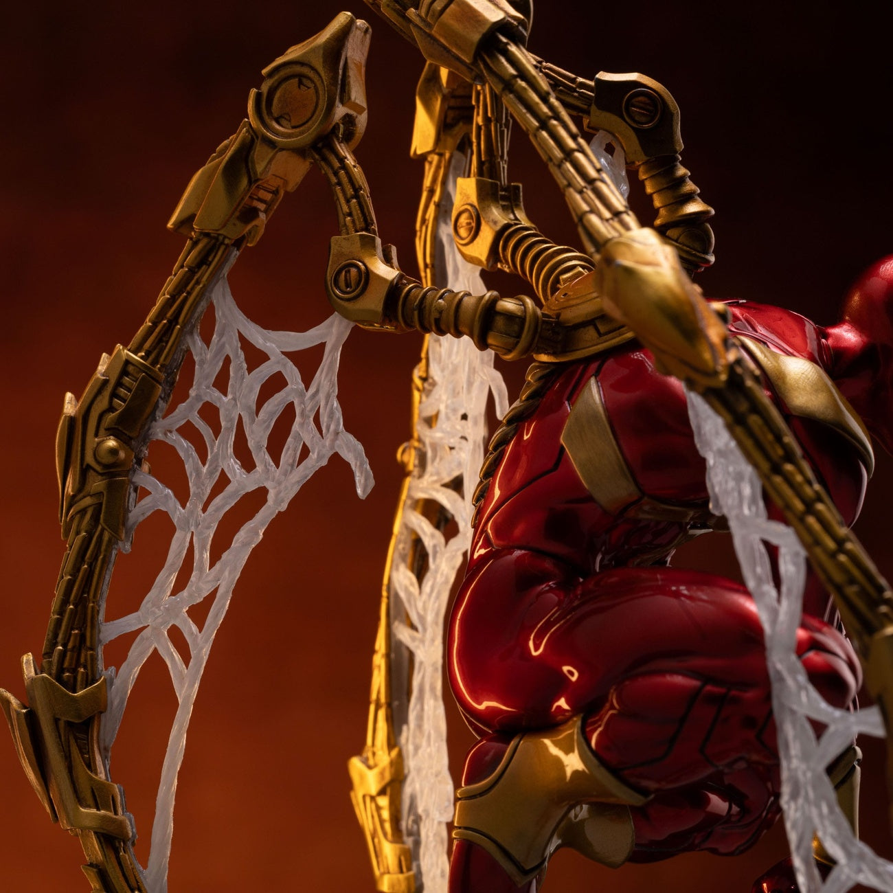 Zdjęcie produktu Marvel Art Scale Deluxe Figura 1/10 Spider-Man Iron Armor Comics (Ekskluzywne wydanie CCXP 2024) 24 cm