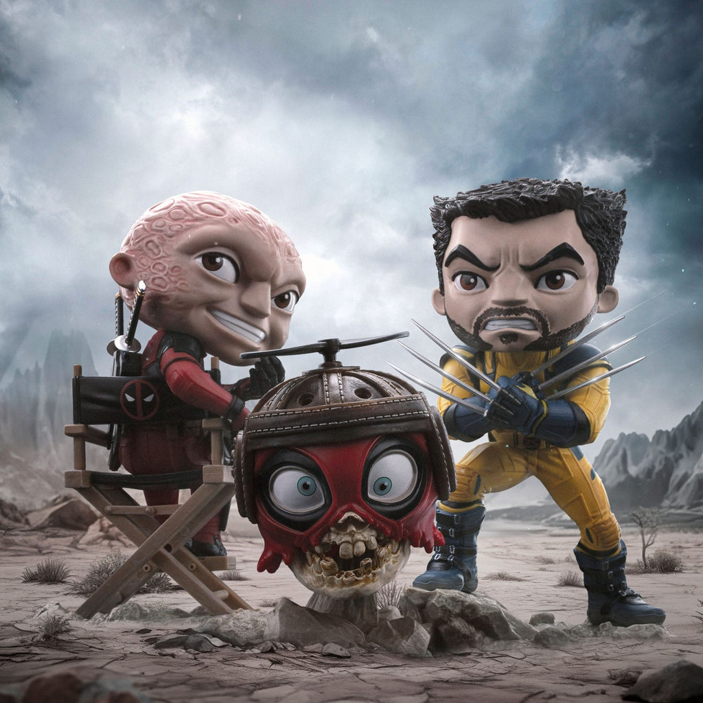 Zdjęcie produktu Deadpool & Wolverine Mini Co. figurka PVC Deadpool bez maski 13 cm