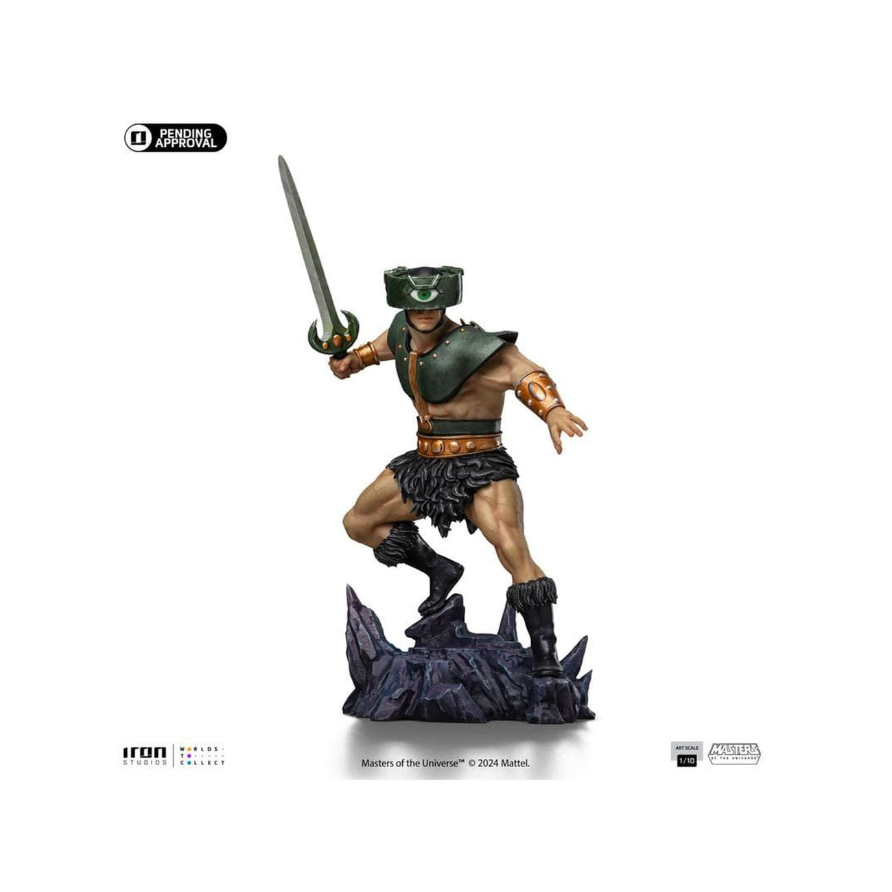 Zdjęcie produktu Masters of the Universe Figurka Art Scale 1/10 Tri-Klops 24 cm