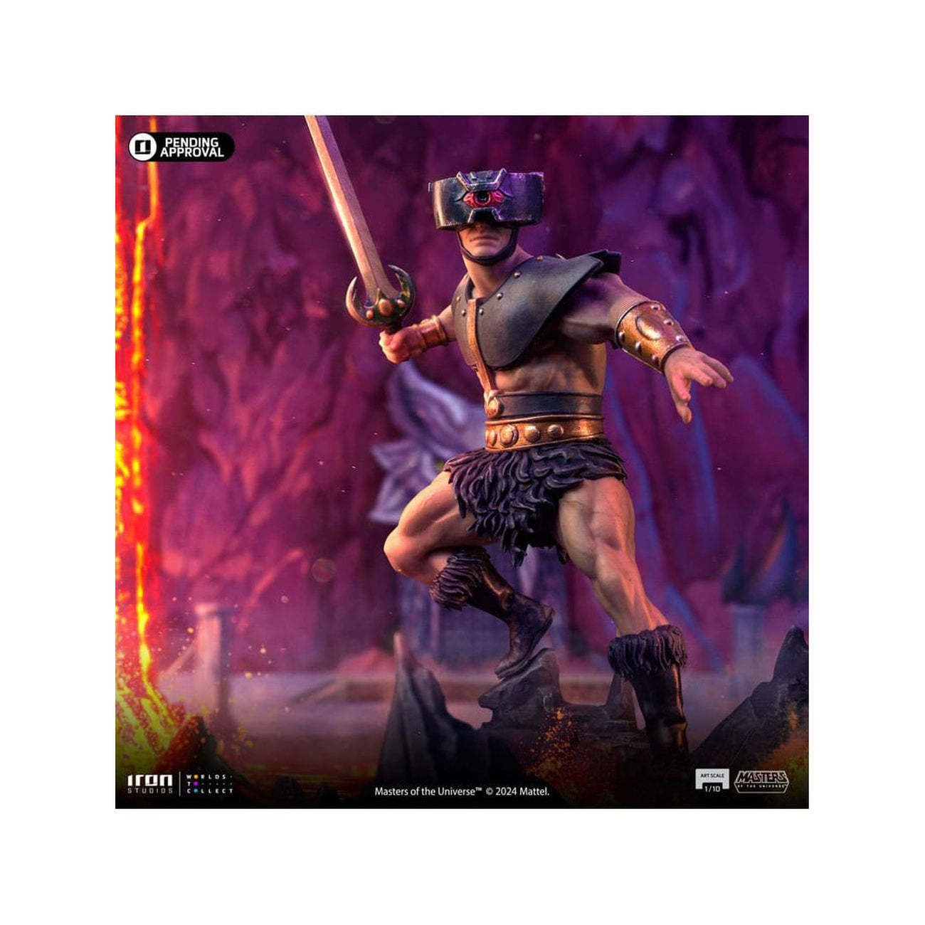 Zdjęcie produktu Masters of the Universe Figurka Art Scale 1/10 Tri-Klops 24 cm