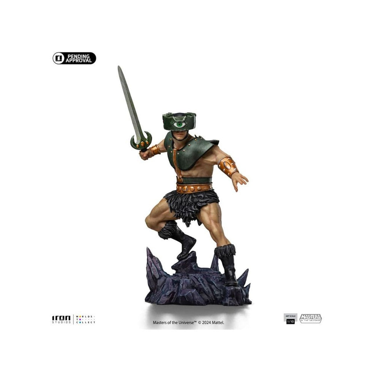 Zdjęcie produktu Masters of the Universe Figurka Art Scale 1/10 Tri-Klops 24 cm