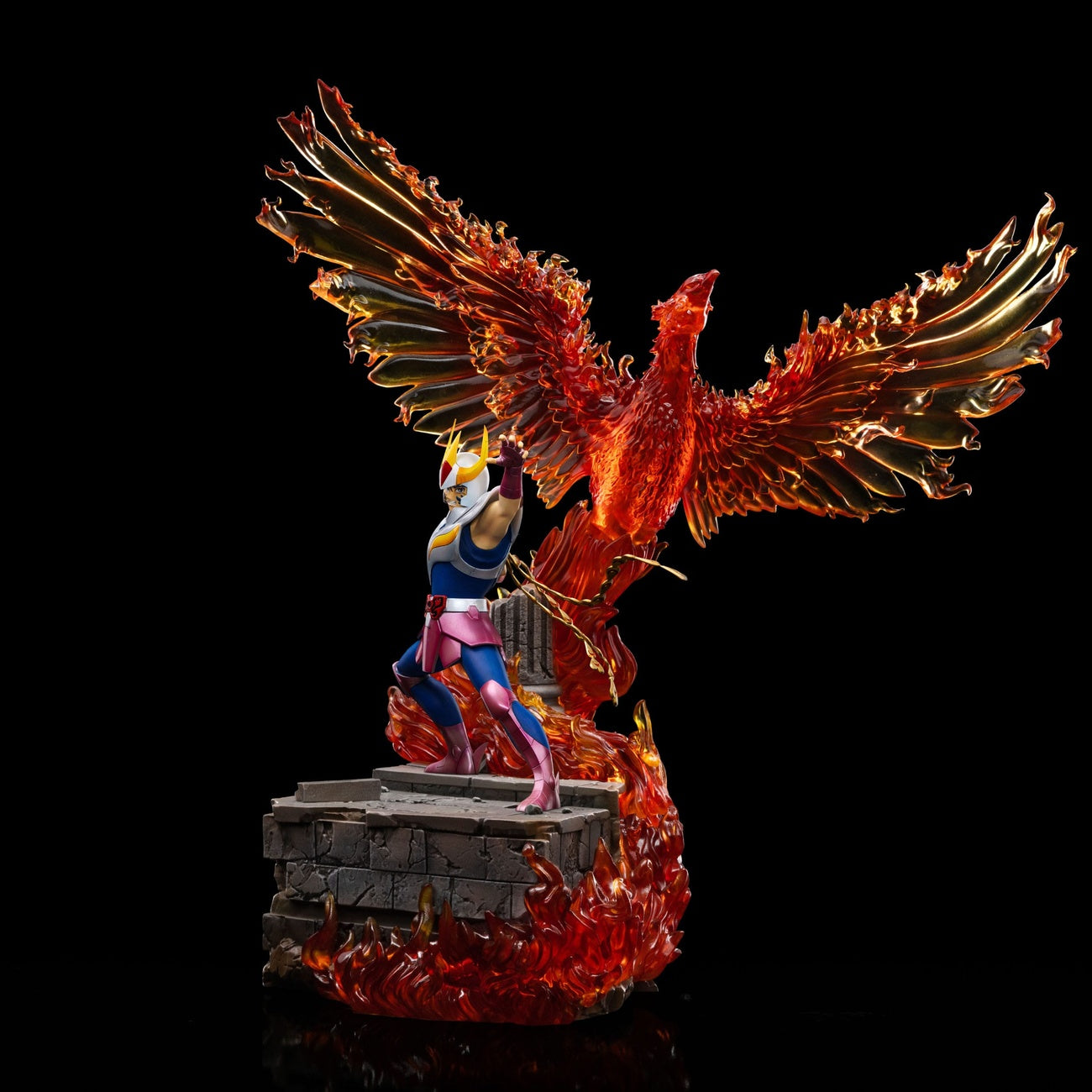 Zdjęcie produktu Saint Seiya Deluxe Art Scale Figura 1/10 Phoenix Ikki 41 cm