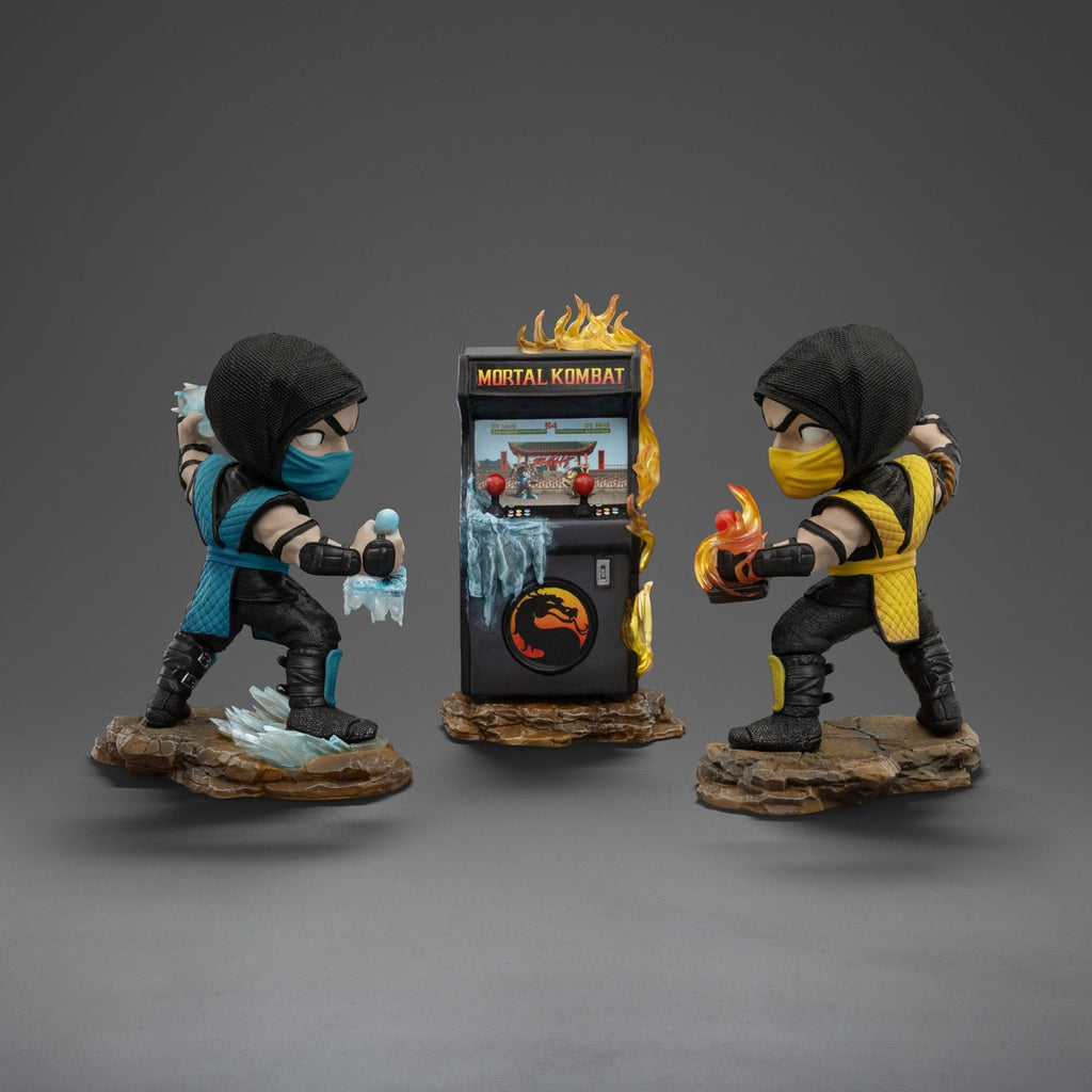 Zdjęcie produktu Mortal Kombat Mini Co. figurki PVC Scorpion vs Subzero Arcade Set 15 cm