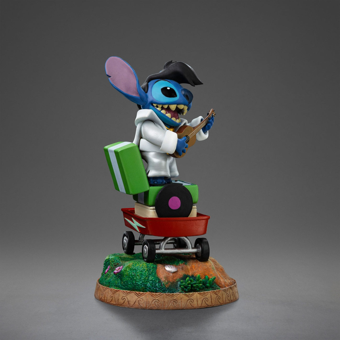 Zdjęcie produktu Lilo & Stitch Figura Art Scale 1/10 Stitch King of Rock 17 cm