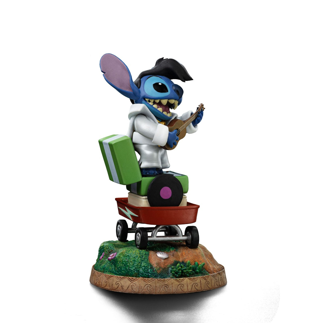 Zdjęcie produktu Lilo & Stitch Figura Art Scale 1/10 Stitch King of Rock 17 cm