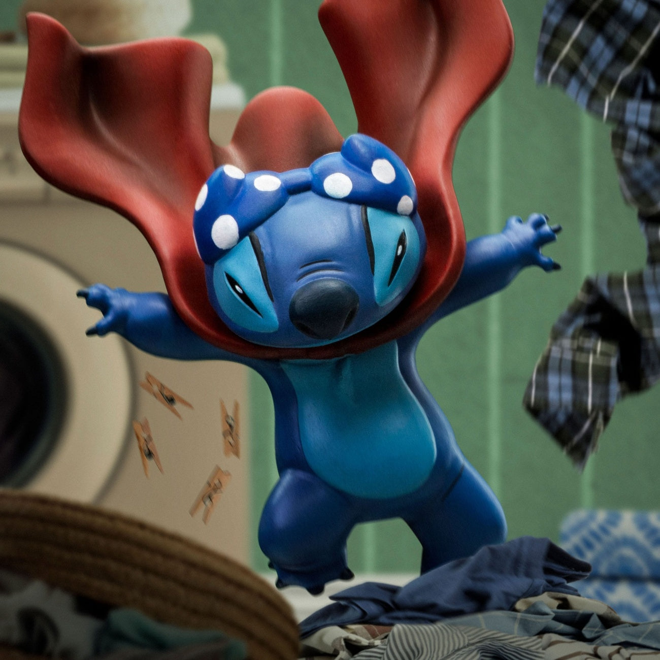 Zdjęcie produktu Lilo & Stitch Figurka Art Scale 1/10 Stitch Laundry 19 cm