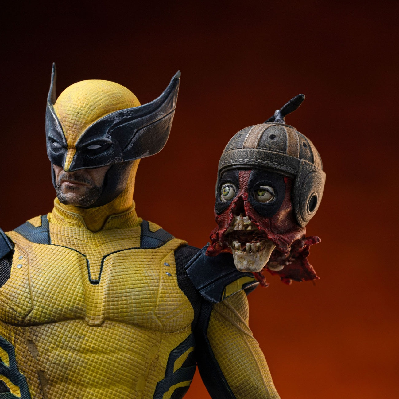 Zdjęcie produktu Deadpool 3 Figurka Art Scale 1/10 Wolverine i Headpool 22 cm