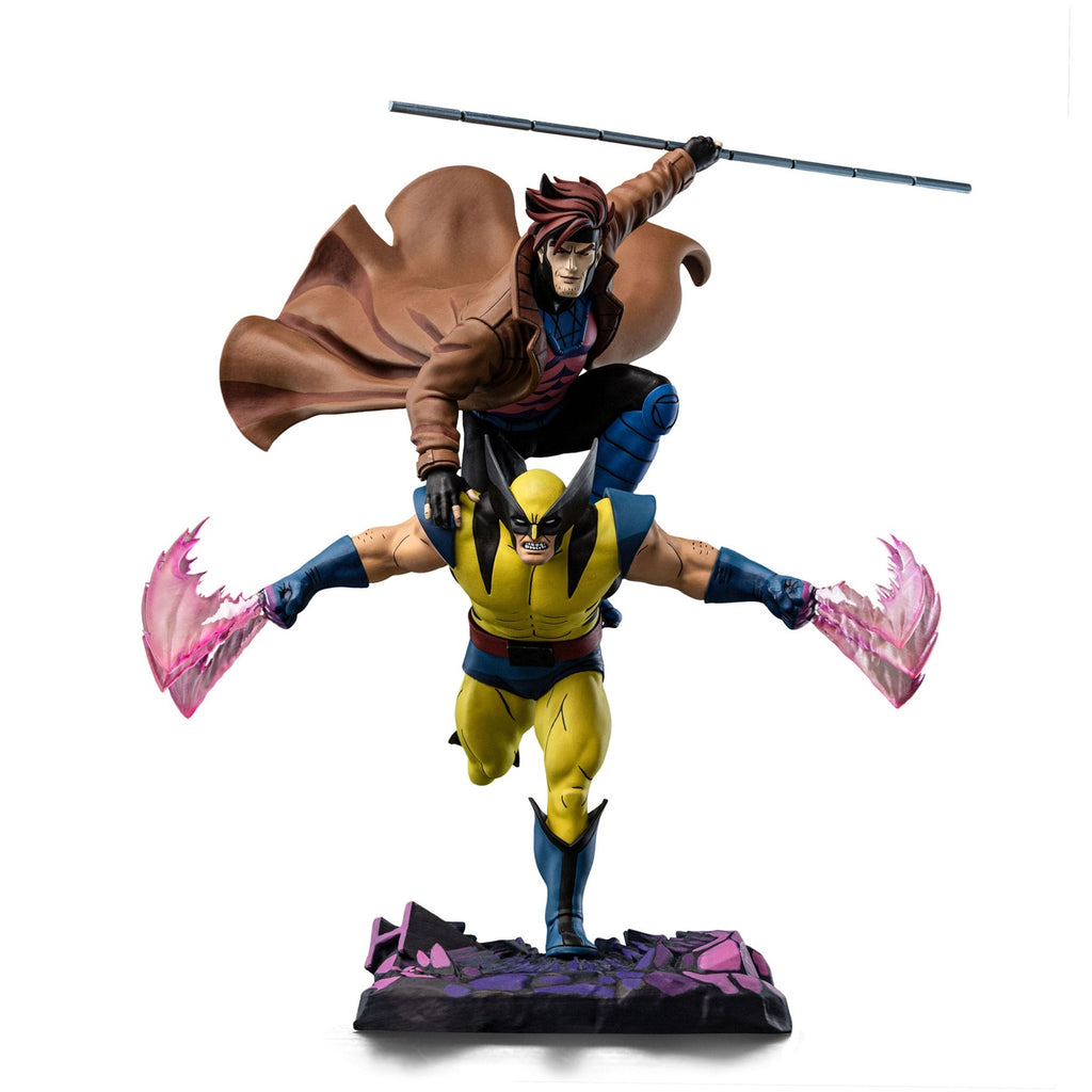 Zdjęcie produktu Marvel Deluxe Art Scale Figura 1/10 X-Men97 Gambit i Wolverine 29 cm