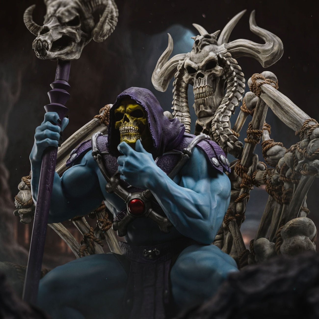 Zdjęcie produktu Masters of the Universe Figurka Prime Scale 1/3 Skeletor 10th Anniversary Ver. 67 cm