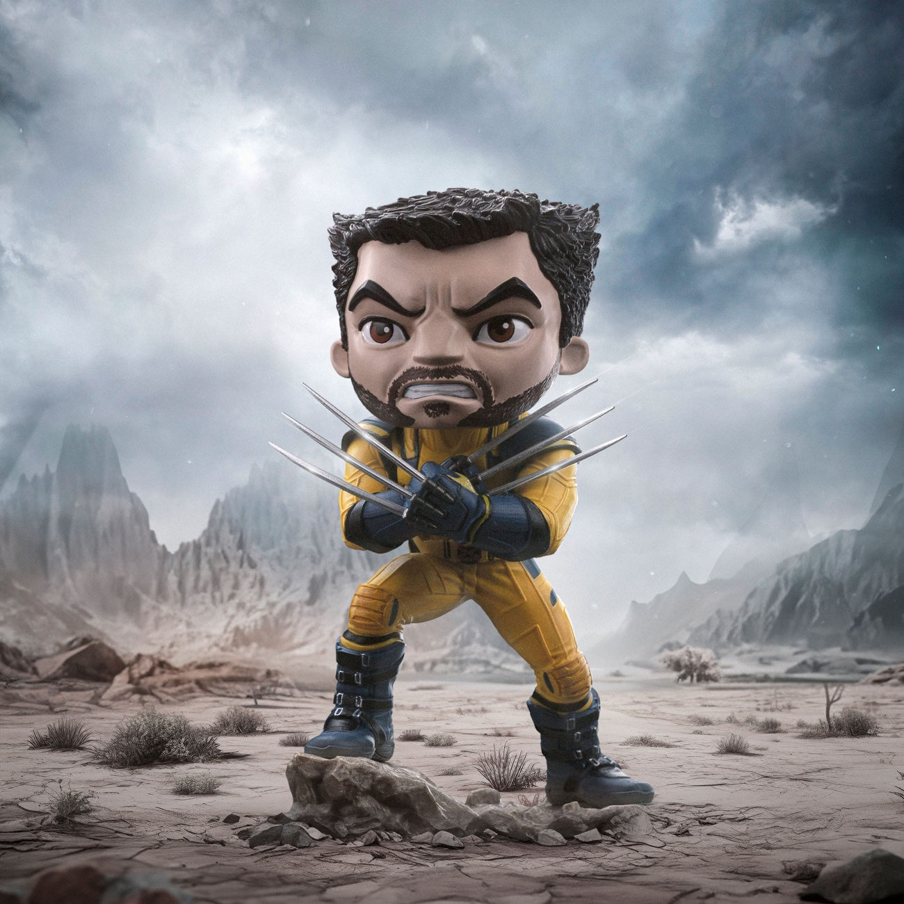 Product image Deadpool & Wolverine Mini Co. PVC Figure Wolverine Unmasked 14 cm