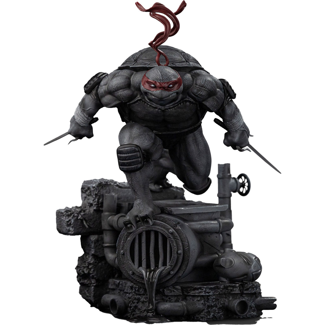 Zdjęcie produktu Teenage Mutant Ninja Turtles Figurka Art Scale 1/10 Raphael Wersja Czarna i Biała 26 cm heo exclusive