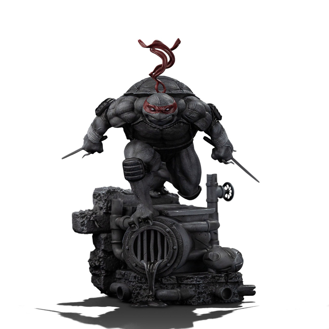 Zdjęcie produktu Teenage Mutant Ninja Turtles Figurka Art Scale 1/10 Raphael Wersja Czarna i Biała 26 cm heo exclusive