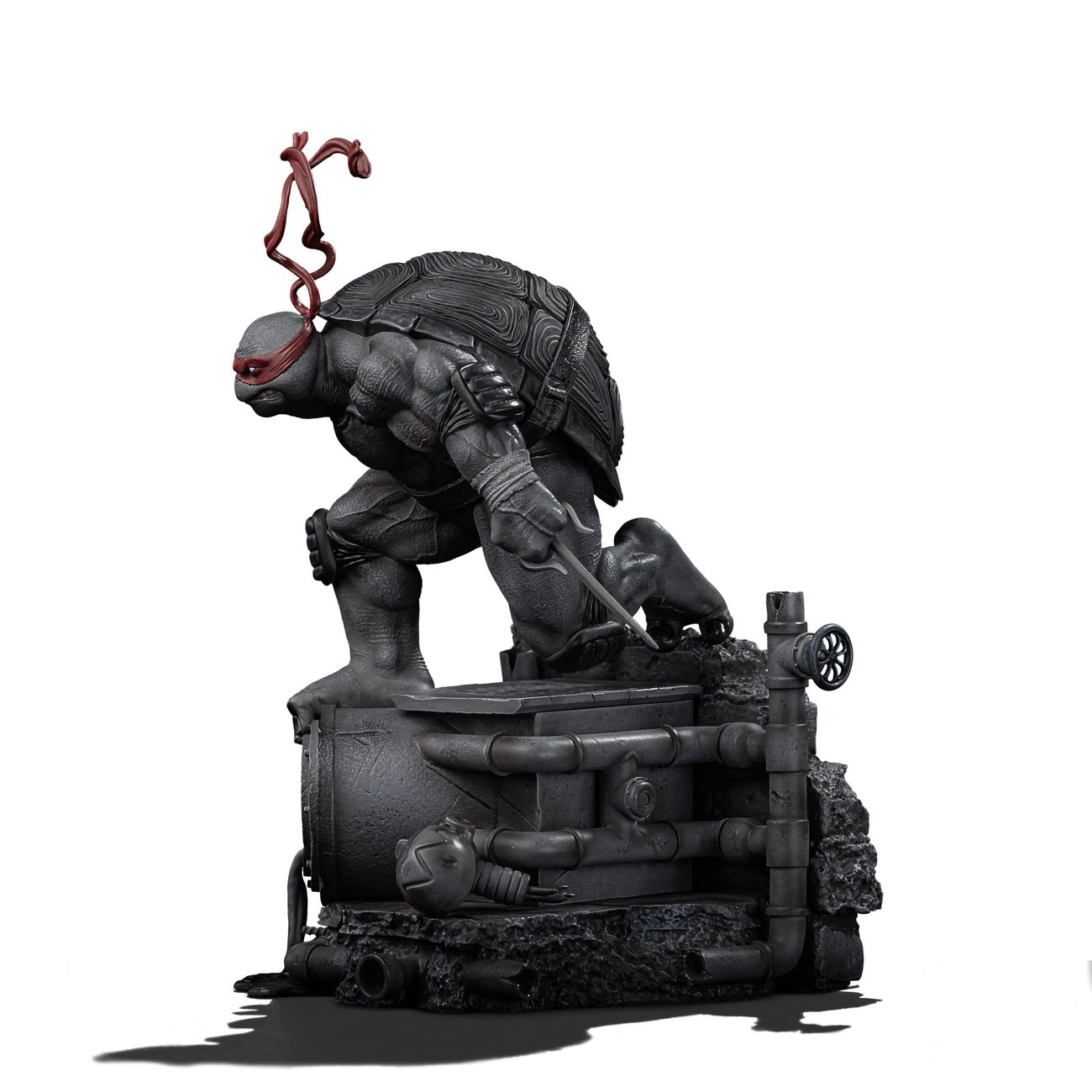 Zdjęcie produktu Teenage Mutant Ninja Turtles Figurka Art Scale 1/10 Raphael Wersja Czarna i Biała 26 cm heo exclusive