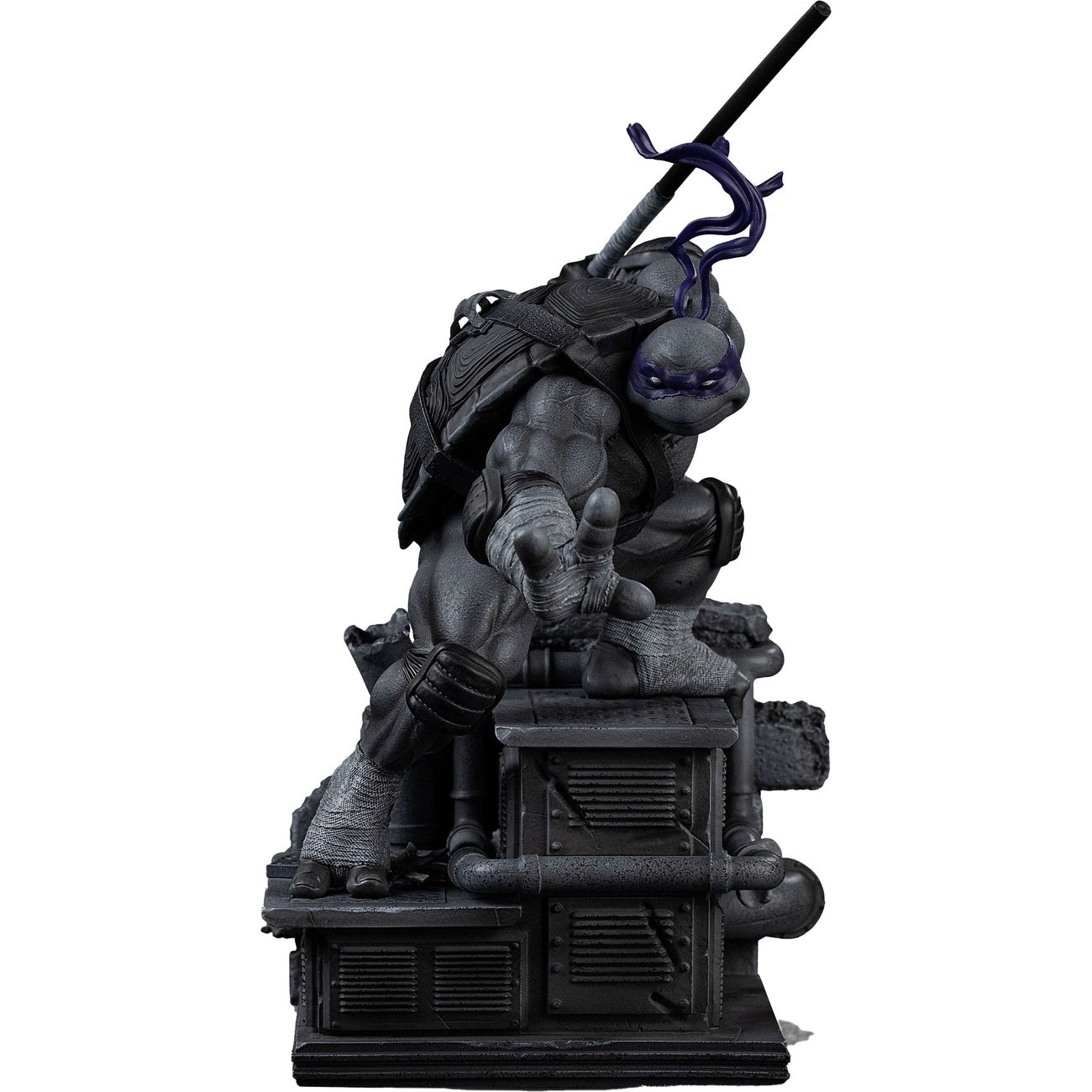 Zdjęcie produktu Teenage Mutant Ninja Turtles Figurka Art Scale 1/10 Donatello Wersja Czarnobiała 26 cm heo exclusive