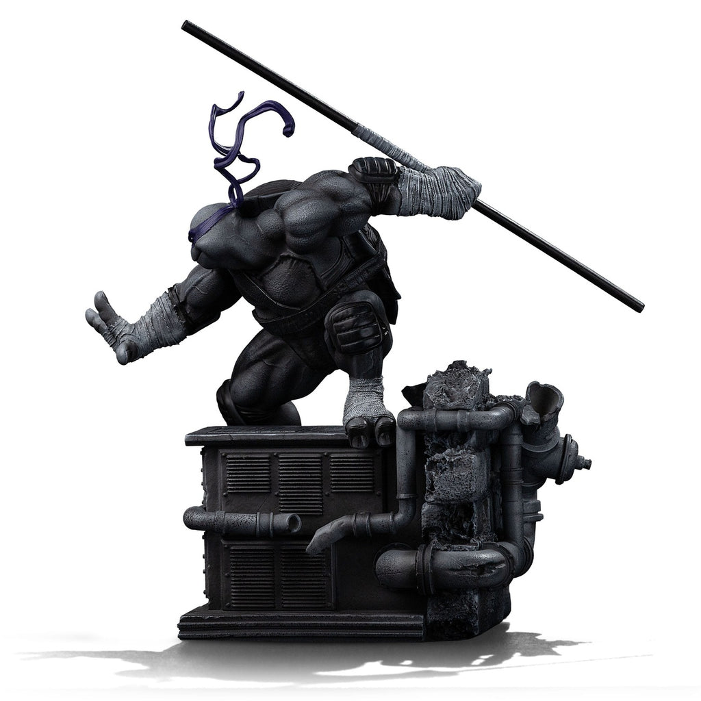 Zdjęcie produktu Teenage Mutant Ninja Turtles Figurka Art Scale 1/10 Donatello Wersja Czarnobiała 26 cm heo exclusive