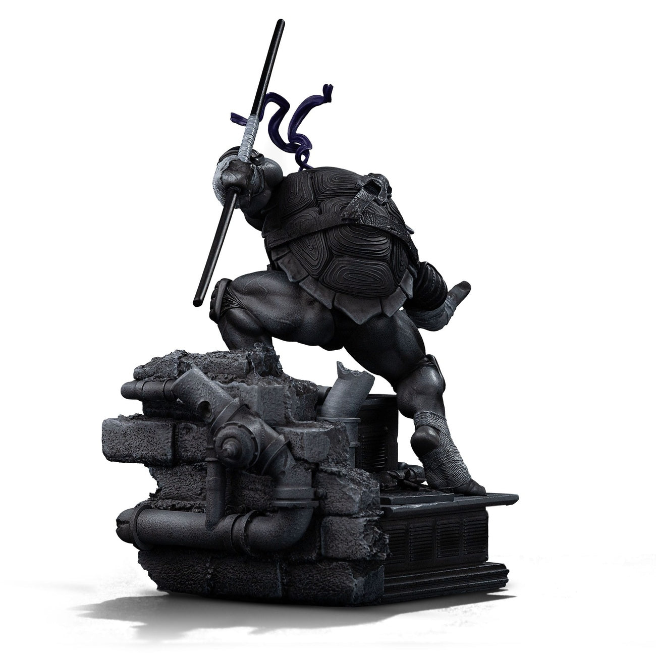 Zdjęcie produktu Teenage Mutant Ninja Turtles Figurka Art Scale 1/10 Donatello Wersja Czarnobiała 26 cm heo exclusive