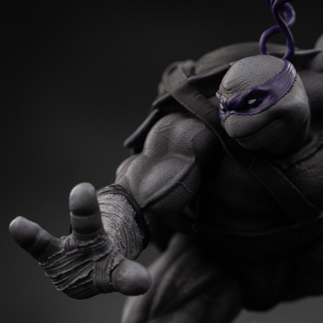 Zdjęcie produktu Teenage Mutant Ninja Turtles Figurka Art Scale 1/10 Donatello Wersja Czarnobiała 26 cm heo exclusive