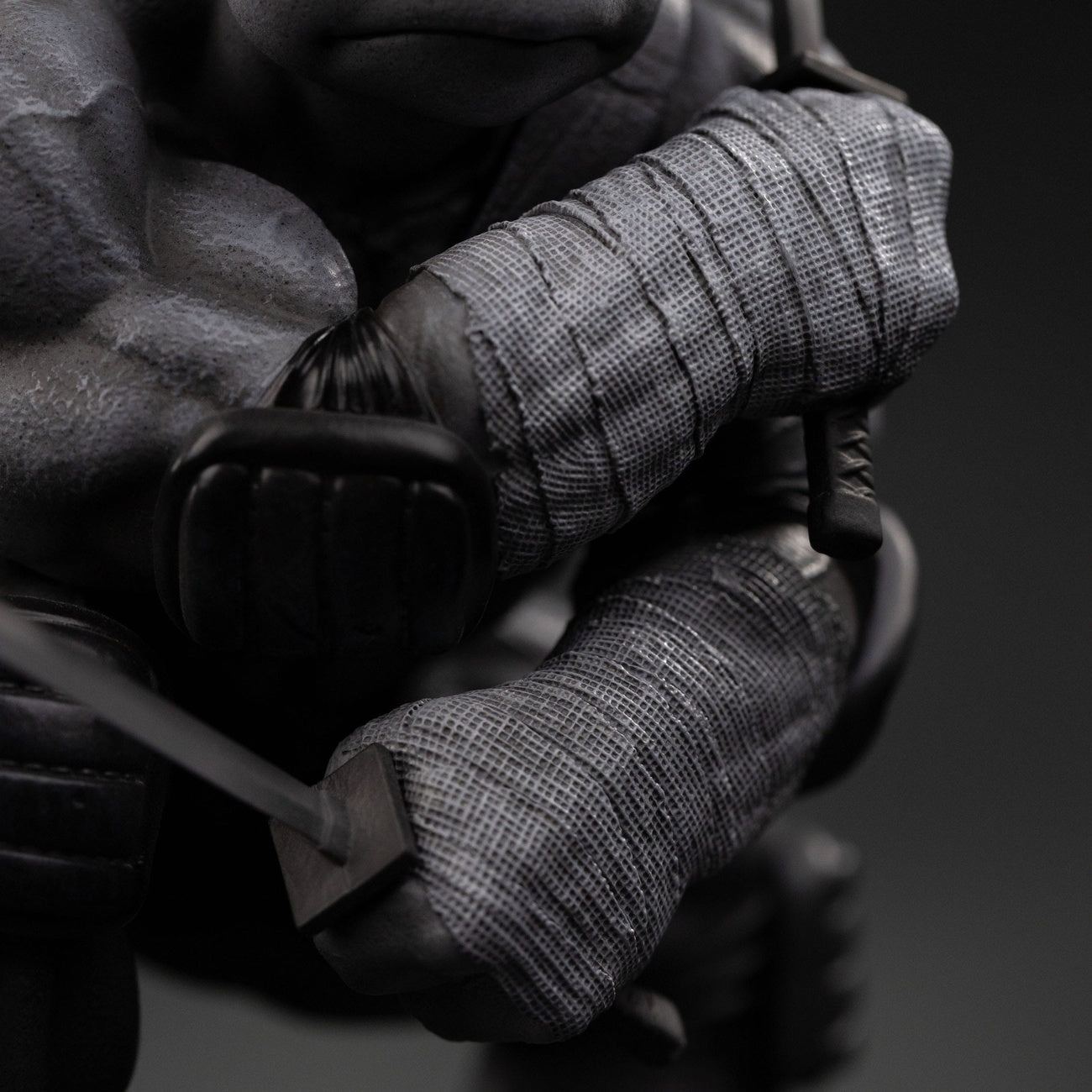 Zdjęcie produktu Teenage Mutant Ninja Turtles Figura Art Scale 1/10 Leonardo Wariant Czarny i Biały 26 cm heo exclusive