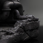 Zdjęcie produktu Teenage Mutant Ninja Turtles Figura Art Scale 1/10 Leonardo Wariant Czarny i Biały 26 cm heo exclusive