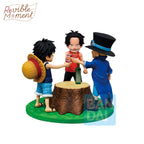 Zdjęcie produktu One Piece - Figurka Ace, Sabo i Luffy Dramatic Memories Ichibansho