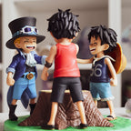Zdjęcie produktu One Piece - Figurka Ace, Sabo i Luffy Dramatic Memories Ichibansho