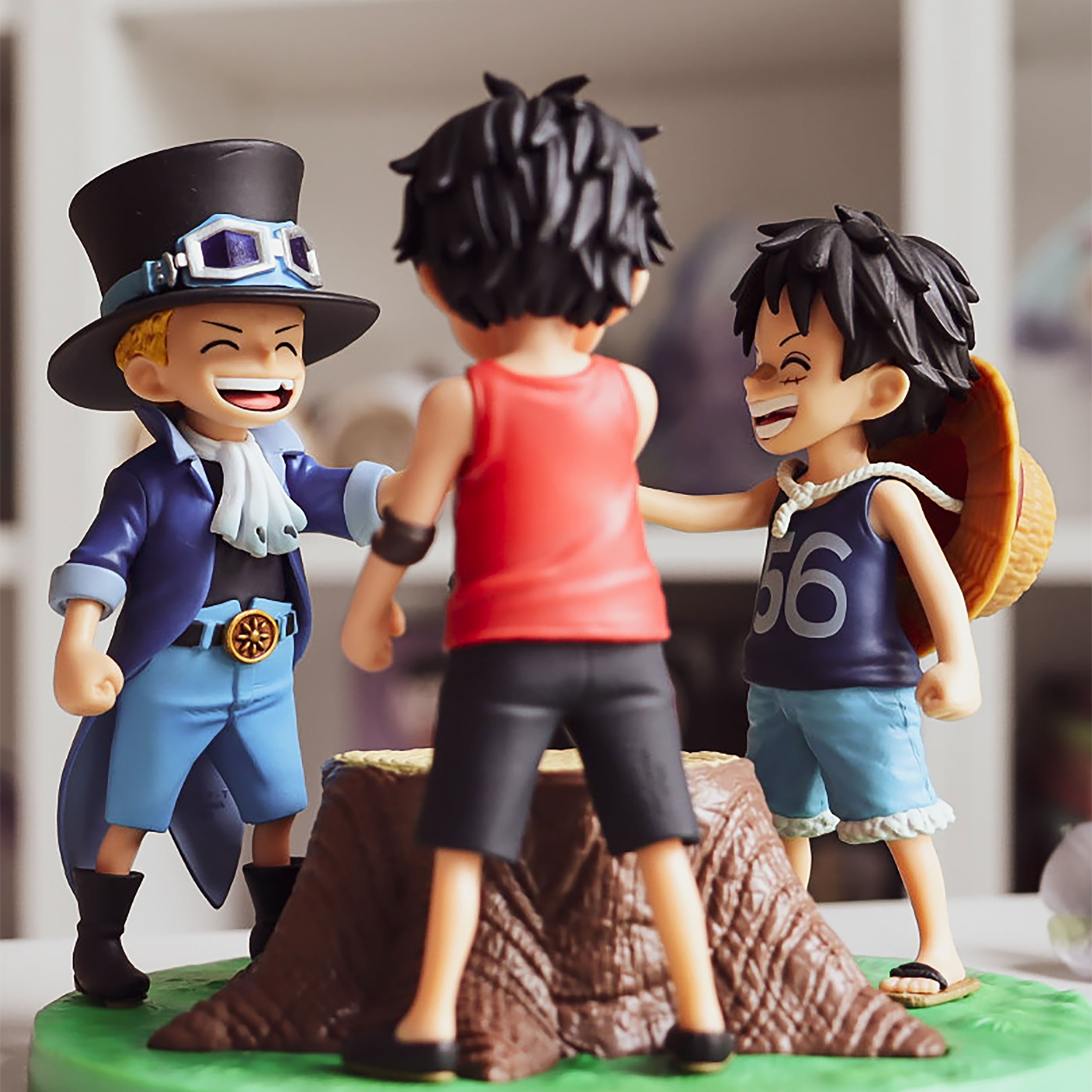 Zdjęcie produktu One Piece - Figurka Ace, Sabo i Luffy Dramatic Memories Ichibansho