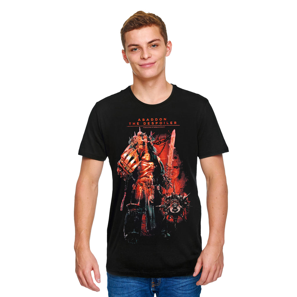 Zdjęcie produktu Warhammer - Abaddon The Despoiler czarna koszulka