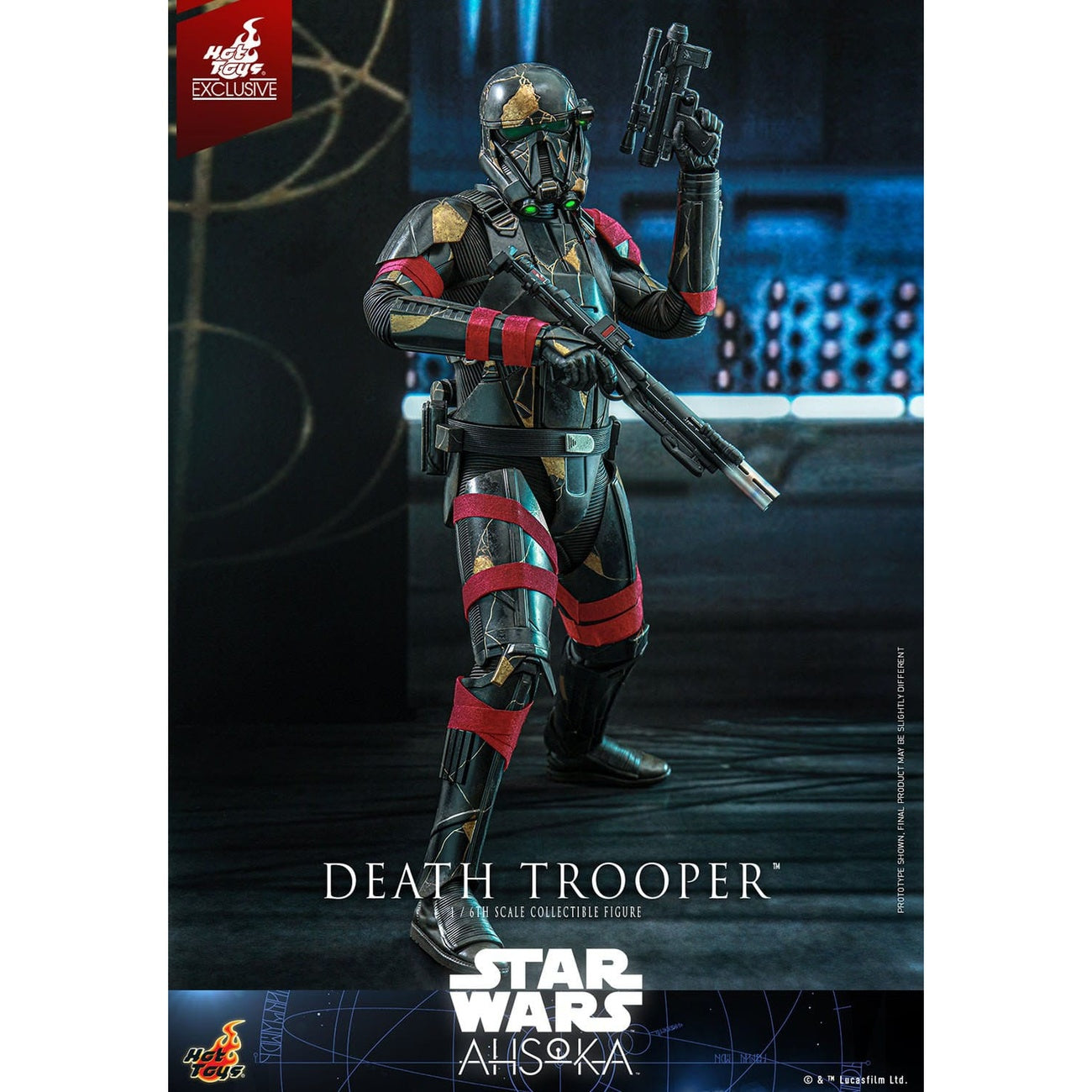 Zdjęcie produktu Star Wars: Ahsoka Television Masterpiece figurka 1/6 Death Trooper Hot Toys Exclusive 31 cm