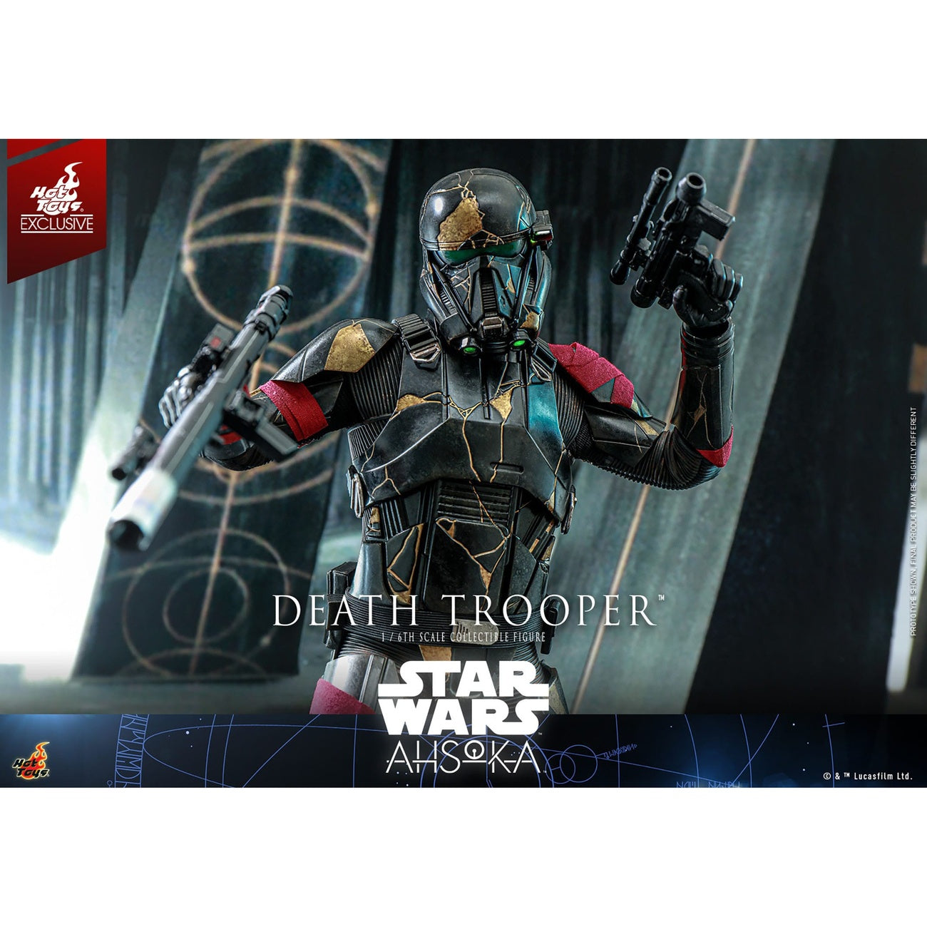 Zdjęcie produktu Star Wars: Ahsoka Television Masterpiece figurka 1/6 Death Trooper Hot Toys Exclusive 31 cm
