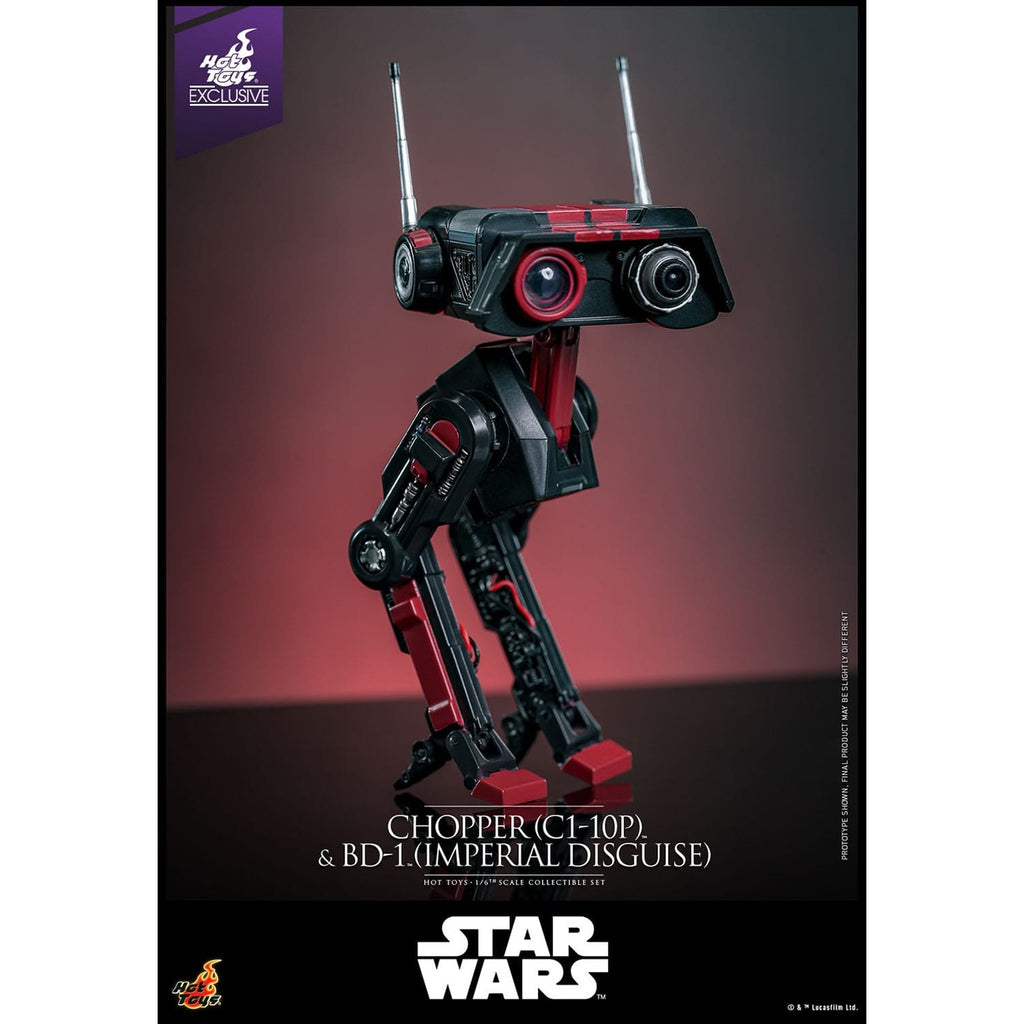 Zdjęcie produktu Star Wars Zestaw figurek akcji 1/6 Chopper (C1-10P™) i BD-1™ (Imperial Disguise) 18 cm i 8 cm