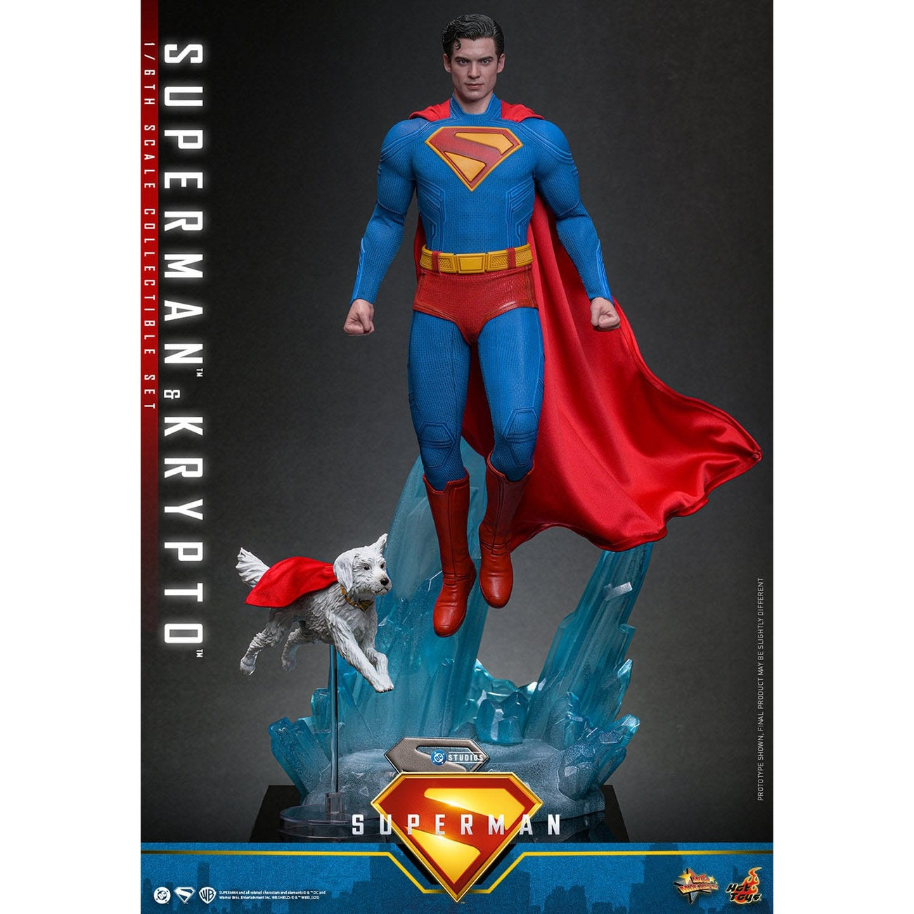 Zdjęcie produktu Superman (2025) Movie Masterpiece figurka kolekcjonerska 1/6 Superman & Krypto 33 cm