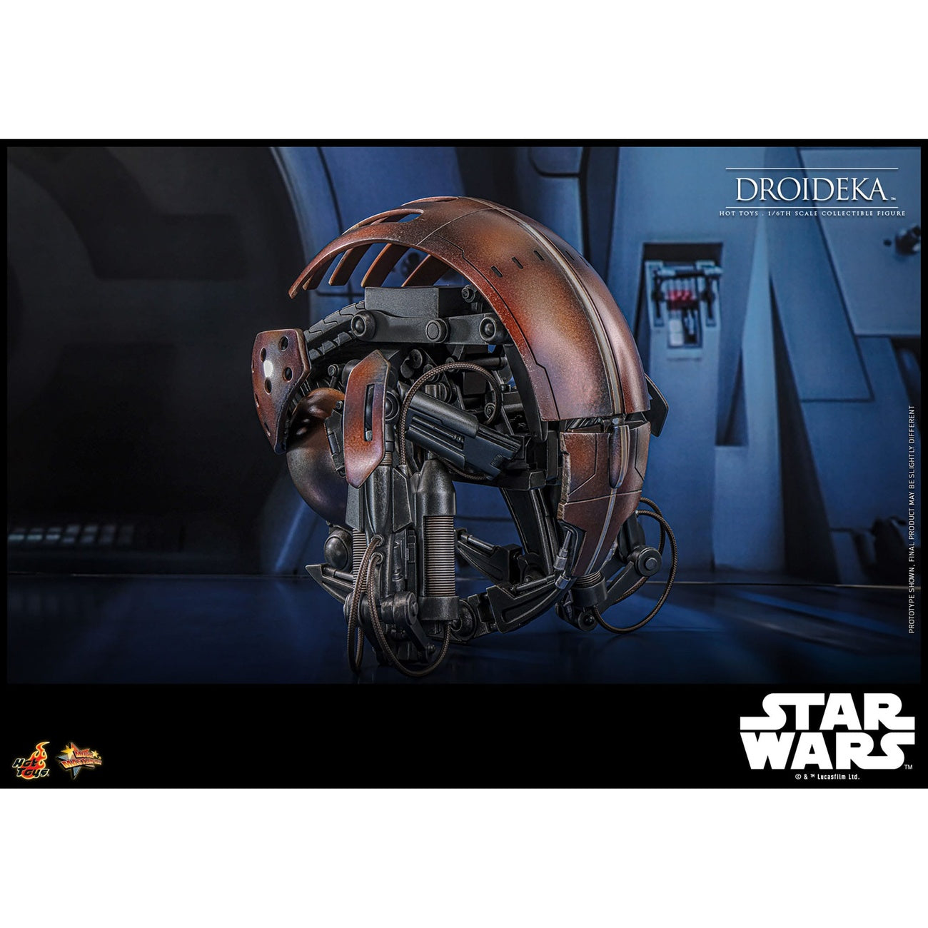 Zdjęcie produktu Star Wars Epizod I Movie Masterpiece Figurka akcji 1/6 Droideka 27 cm