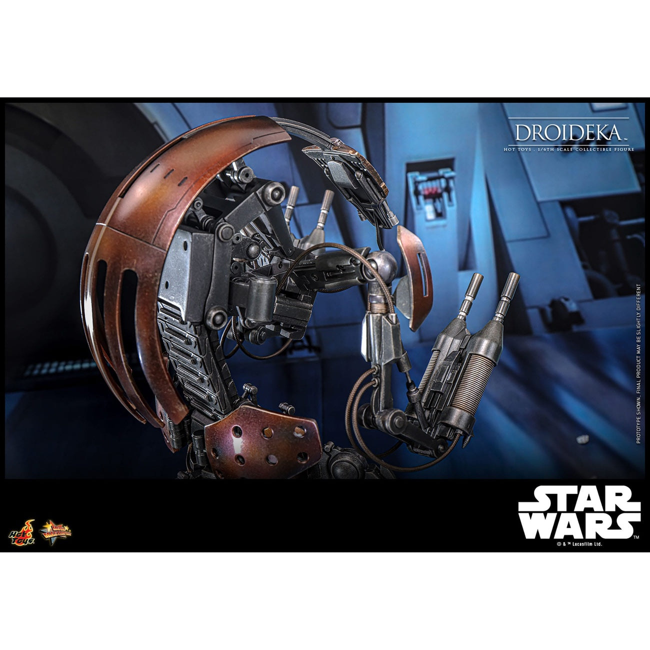 Zdjęcie produktu Star Wars Epizod I Movie Masterpiece Figurka akcji 1/6 Droideka 27 cm