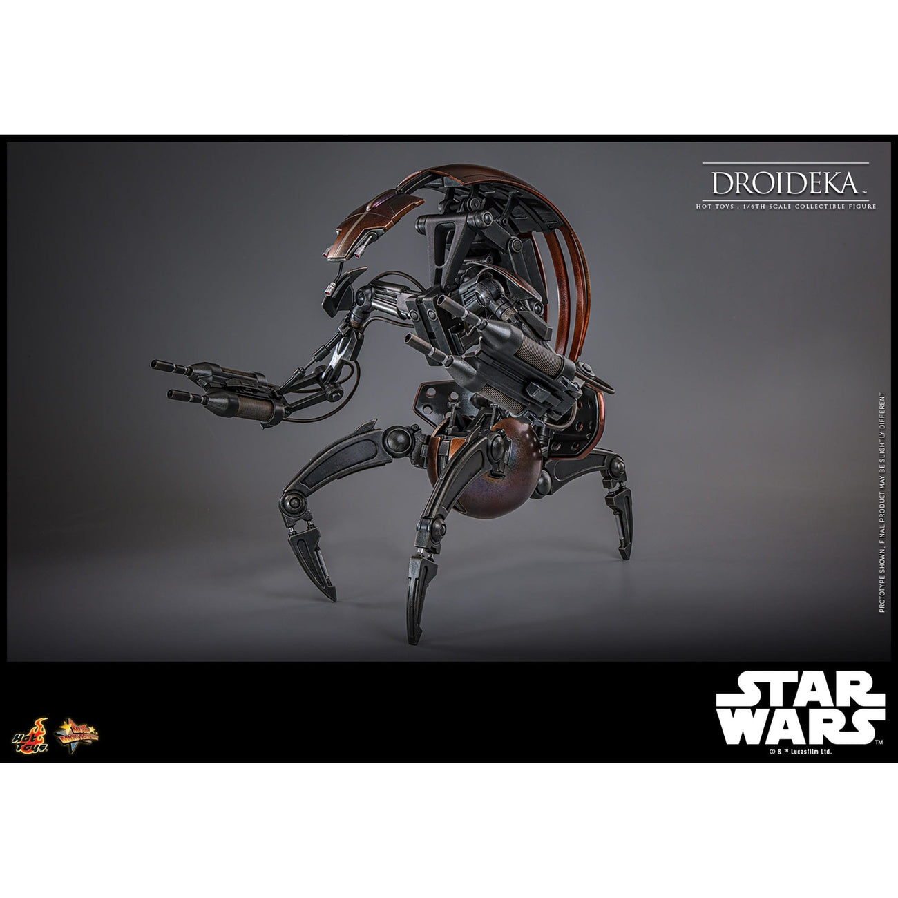 Zdjęcie produktu Star Wars Epizod I Movie Masterpiece Figurka akcji 1/6 Droideka 27 cm
