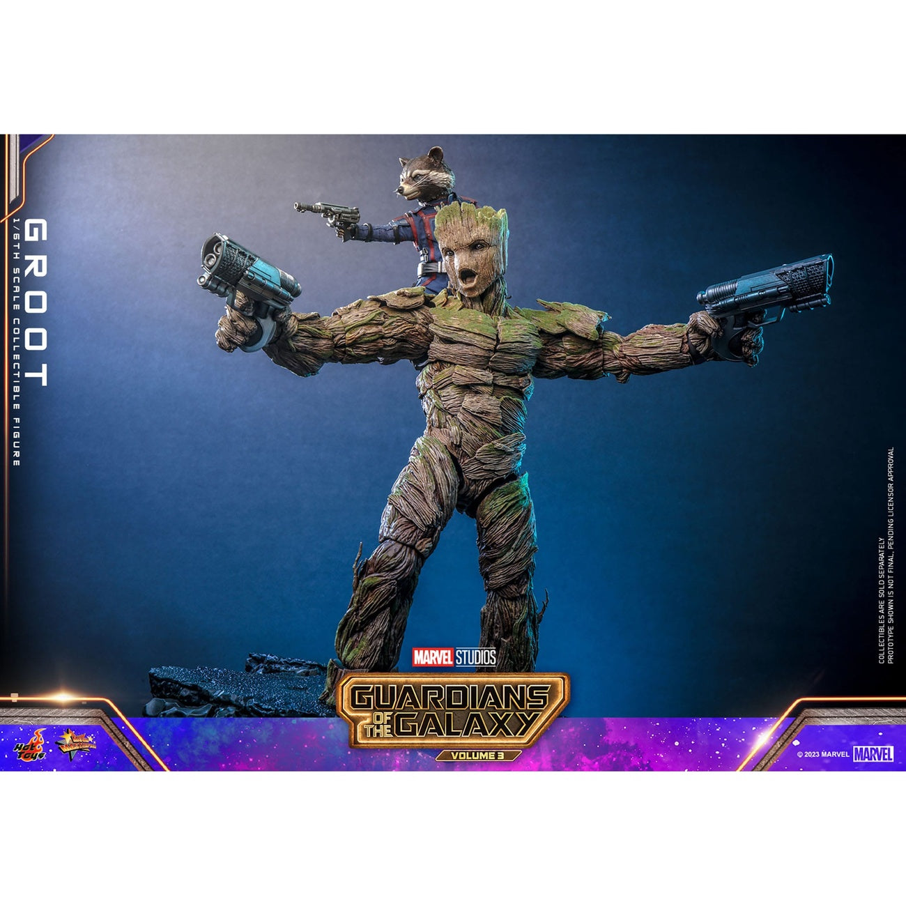 Product image Guardians of the Galaxy Vol. 3 Movie Masterpiece Action Figure 1/6 Groot 32 cm