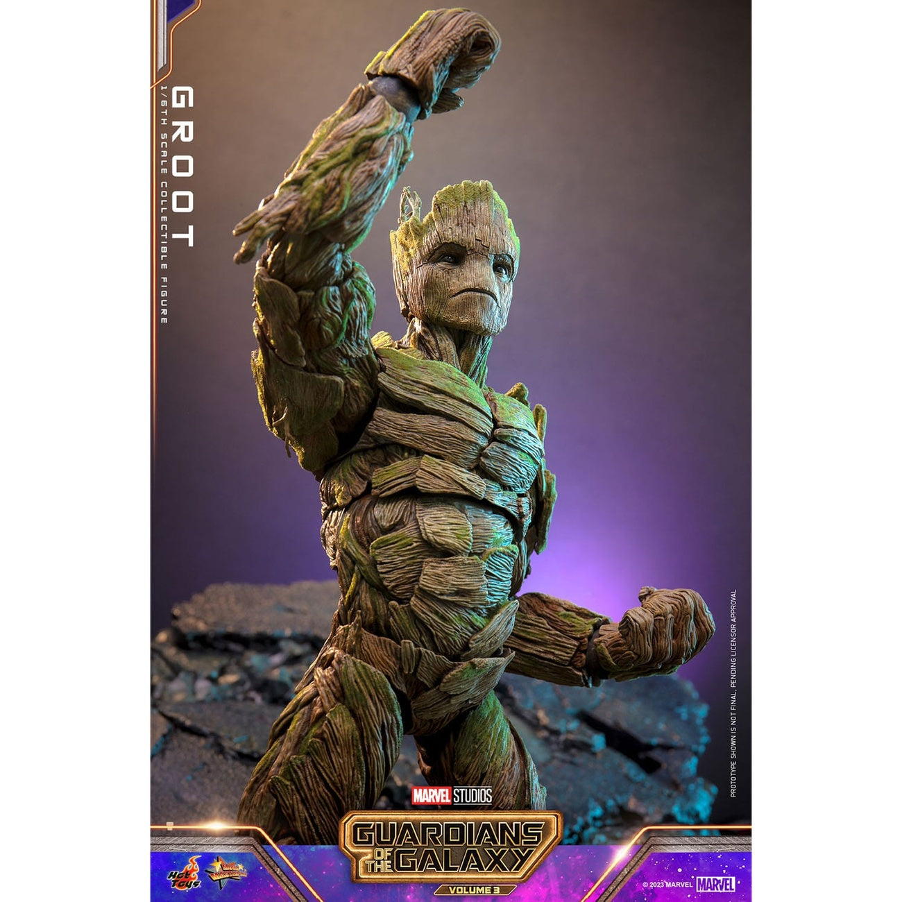 Product image Guardians of the Galaxy Vol. 3 Movie Masterpiece Action Figure 1/6 Groot 32 cm