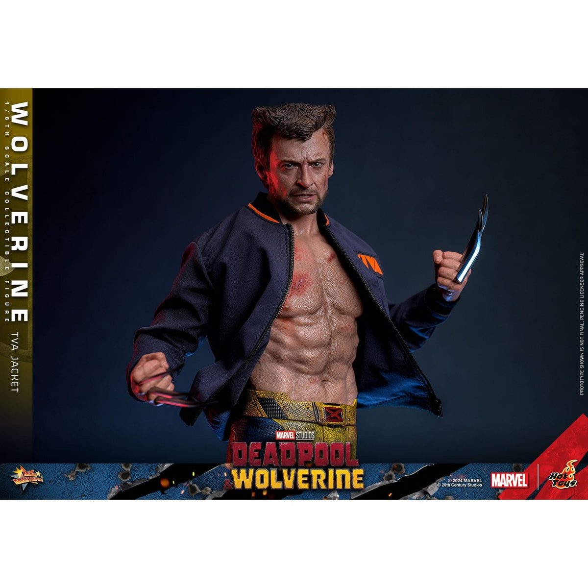 Zdjęcie produktu Deadpool & Wolverine Movie Masterpiece figurka akcji 1/6 Wolverine (wersja z kurtką TVA) 31 cm